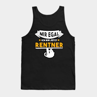 Mir Egal Rente Rentner Tank Top